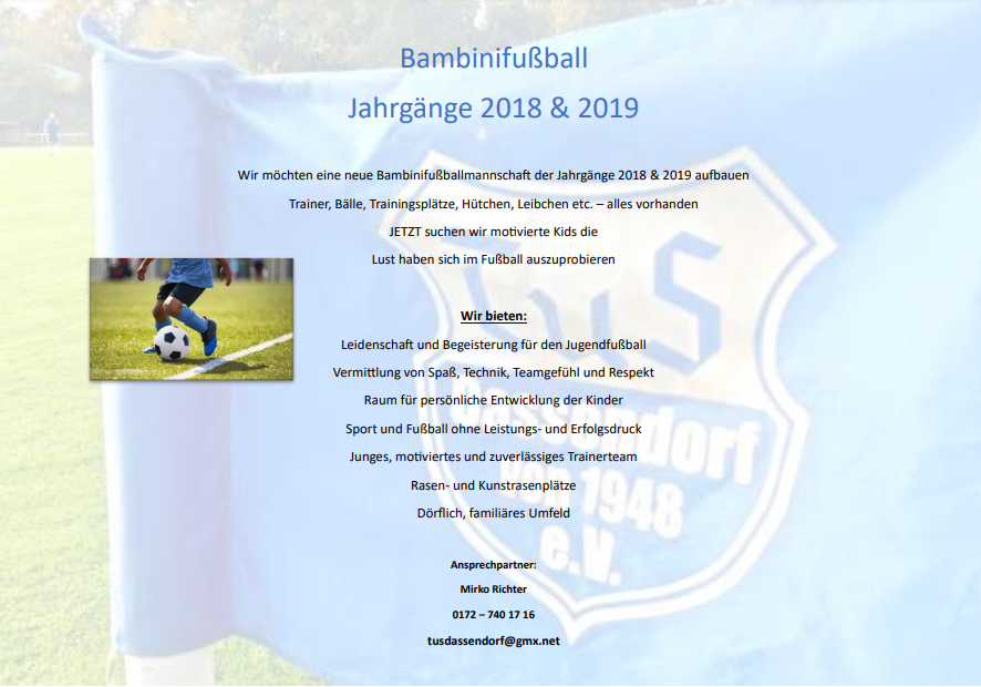 Bambini Fußball